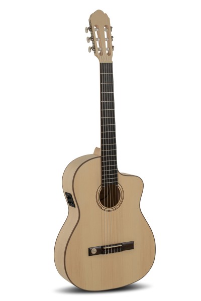 VGS E-Akustik Konzertgitarrre Pro Natura Silver Samba